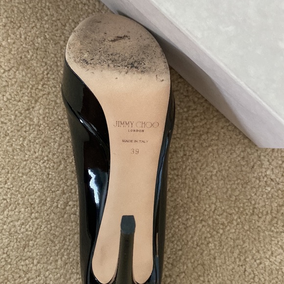 Jimmy Choo black patent heels - Picture 7 of 8